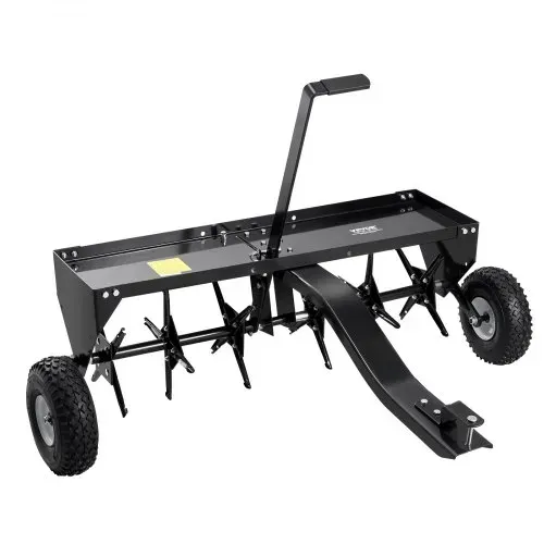 VEVOR Aerifizierer 1275x980x885 mm, Rasenbelüfter mit Universalkupplung, Anhängebelüfter mit Eisenspikes, Aufsitzmäher zum Hinterherziehen für Gärten, Rasenflächen, Bauernhöfe – Bild 8