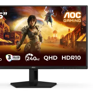 AOC G4 Q27G41ZDF Computerbildschirm 67,3 cm (26.5″) 2560 x 1440 Pixel Quad HD QD-OLED Schwarz, Rot AOC G4 Q27G41ZDF Computerbildschirm 67,3 cm (26.5″) 2560 x 1440 Pixel Quad HD QD-OLED Schwarz, Rot
