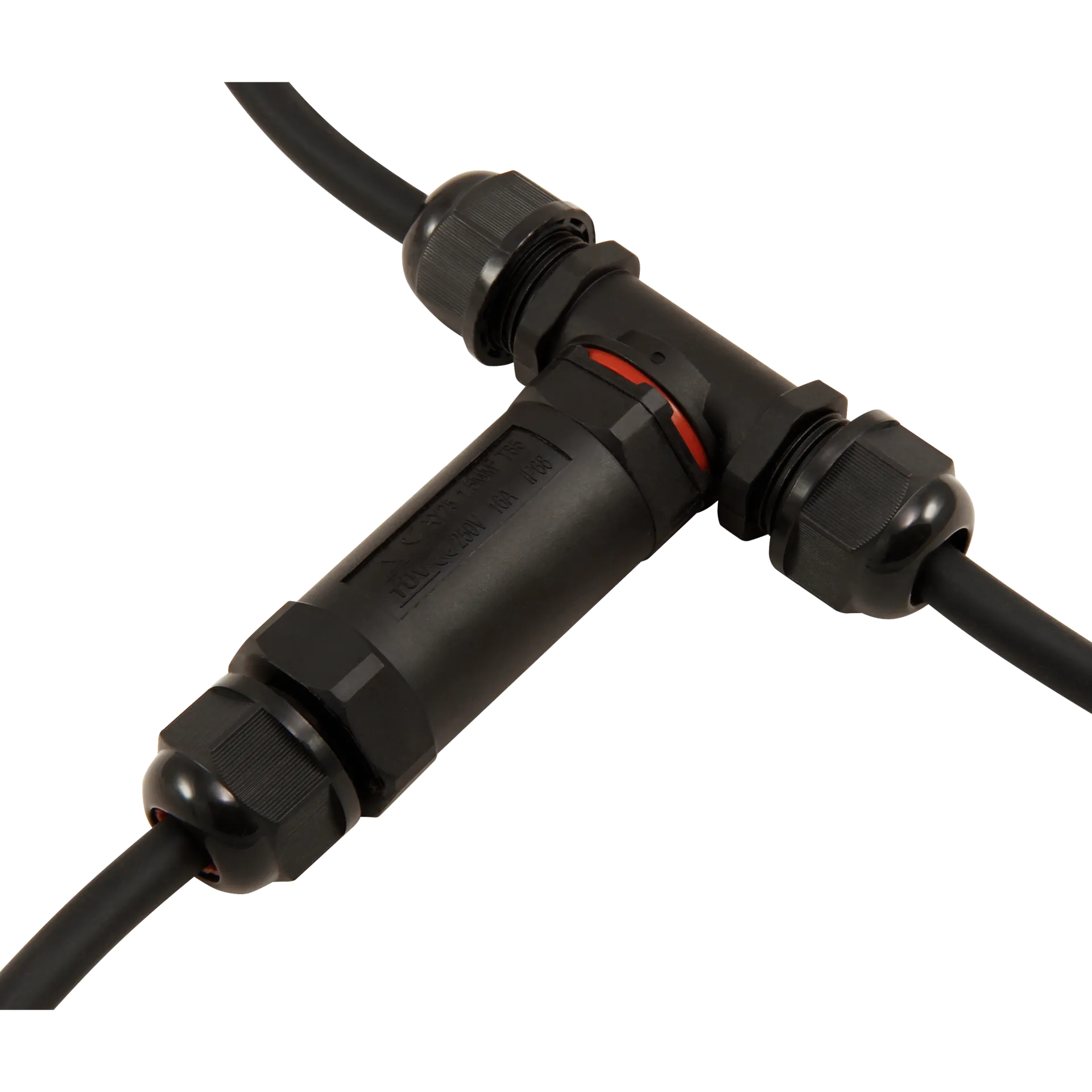 Kabelverbinder McPower, 110x94x29mm, IP68 - wasserdicht, 230V, 3-polig – Bild 3