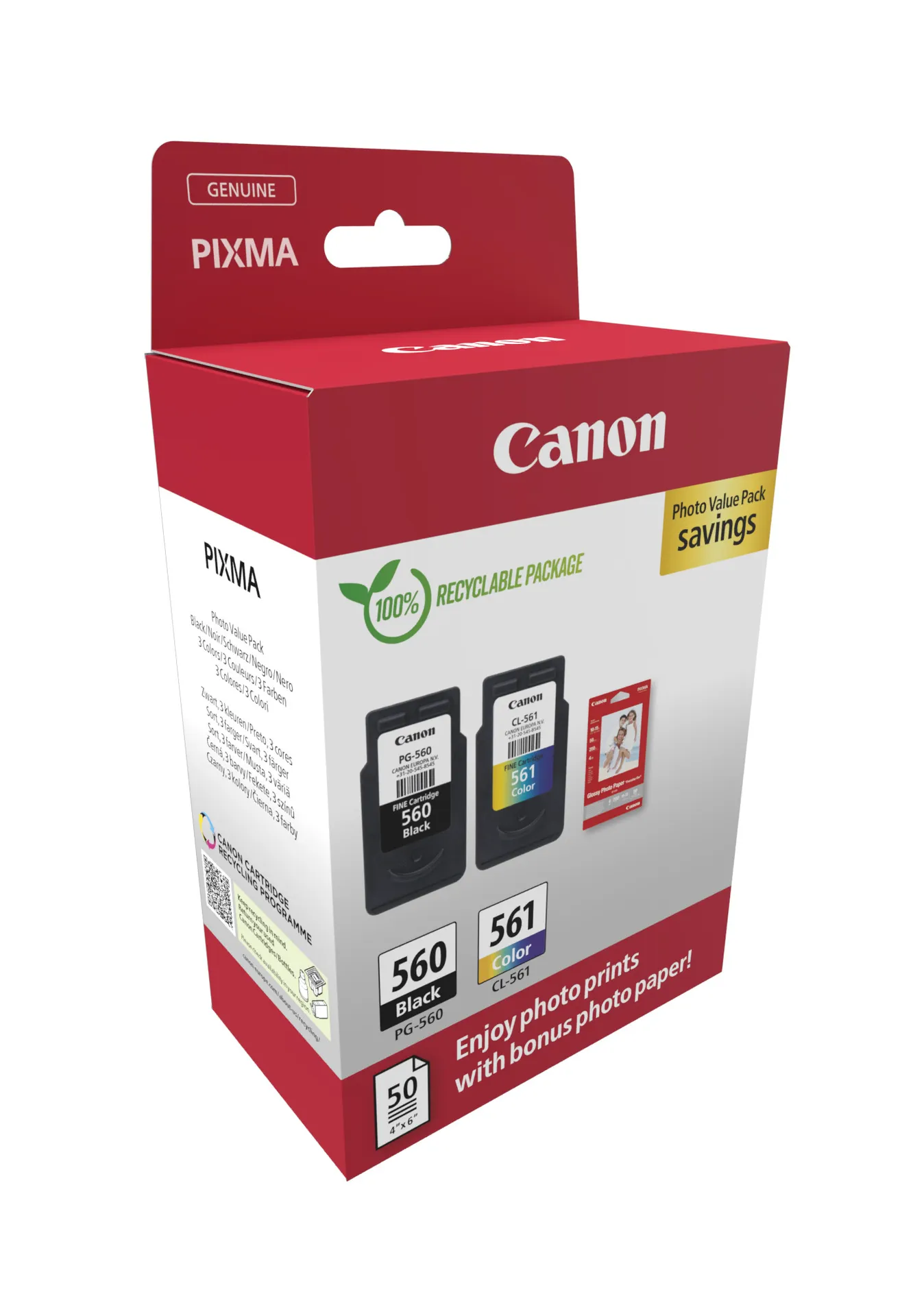 Canon PG-560/CL-561 Photo Value Pack (PVP) – Bild 2