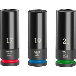 Wheel Impaktor C Set 1 Steckschlüsseleinsatz-Satz, 1/2″ Wheel Impaktor C Set 1 Steckschlüsseleinsatz-Satz, 1/2″