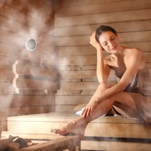 VEVOR Dampfgenerator, 7,5 kW Dampferzeuger, Dampfduschsystem mit Steuerung für Sauna, Bad, Spa, kommerzielles automatisches Ablaufset mit Überhitzungs-, Trockenlauf- & Überdruckschutz, Schwarz – Bild 7