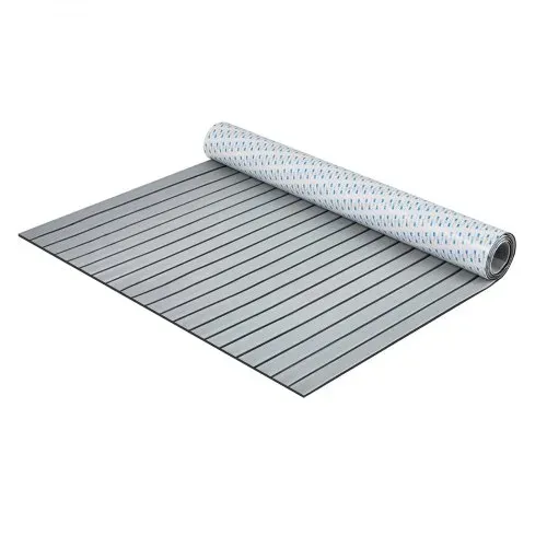 VEVOR Bootsboden, EVA-Schaum-Bootsdeck, 2400 x 1160 x 6 mm, rutschfester, selbstklebender Bodenbelag, 27840 cm² großer Meeresteppich für Boote, Yachten, Pontons, Kajakdecks – Bild 8