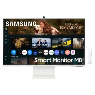 Samsung M8 M80F Computerbildschirm 81,3 cm (32″) 3840 x 2160 Pixel 4K Ultra HD LCD Weiß Samsung M8 M80F Computerbildschirm 81,3 cm (32″) 3840 x 2160 Pixel 4K Ultra HD LCD Weiß