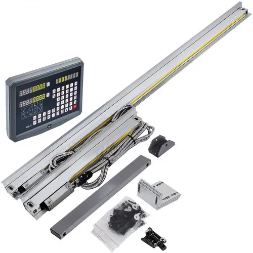 VEVOR 2 Achsen Digitalanzeige Linear Scale Hochpräzise, 220V Linearmaßstab, 10 Fuß Digital Display Linear Scale High Precision VEVOR 2 Achsen Digitalanzeige Linear Scale Hochpräzise, 220V Linearmaßstab, 10 Fuß Digital Display Linear Scale High Precision