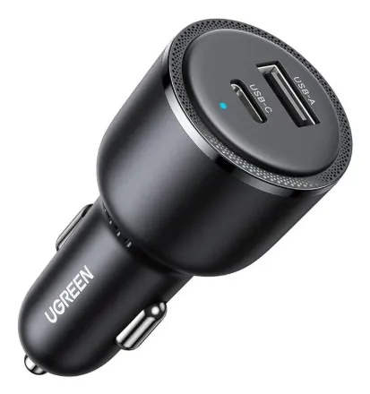 Ugreen 35023 Ladegerät für Mobilgeräte Universal Schwarz Zigarettenanzünder Schnellladung Auto Ugreen 35023 Ladegerät für Mobilgeräte Universal Schwarz Zigarettenanzünder Schnellladung Auto