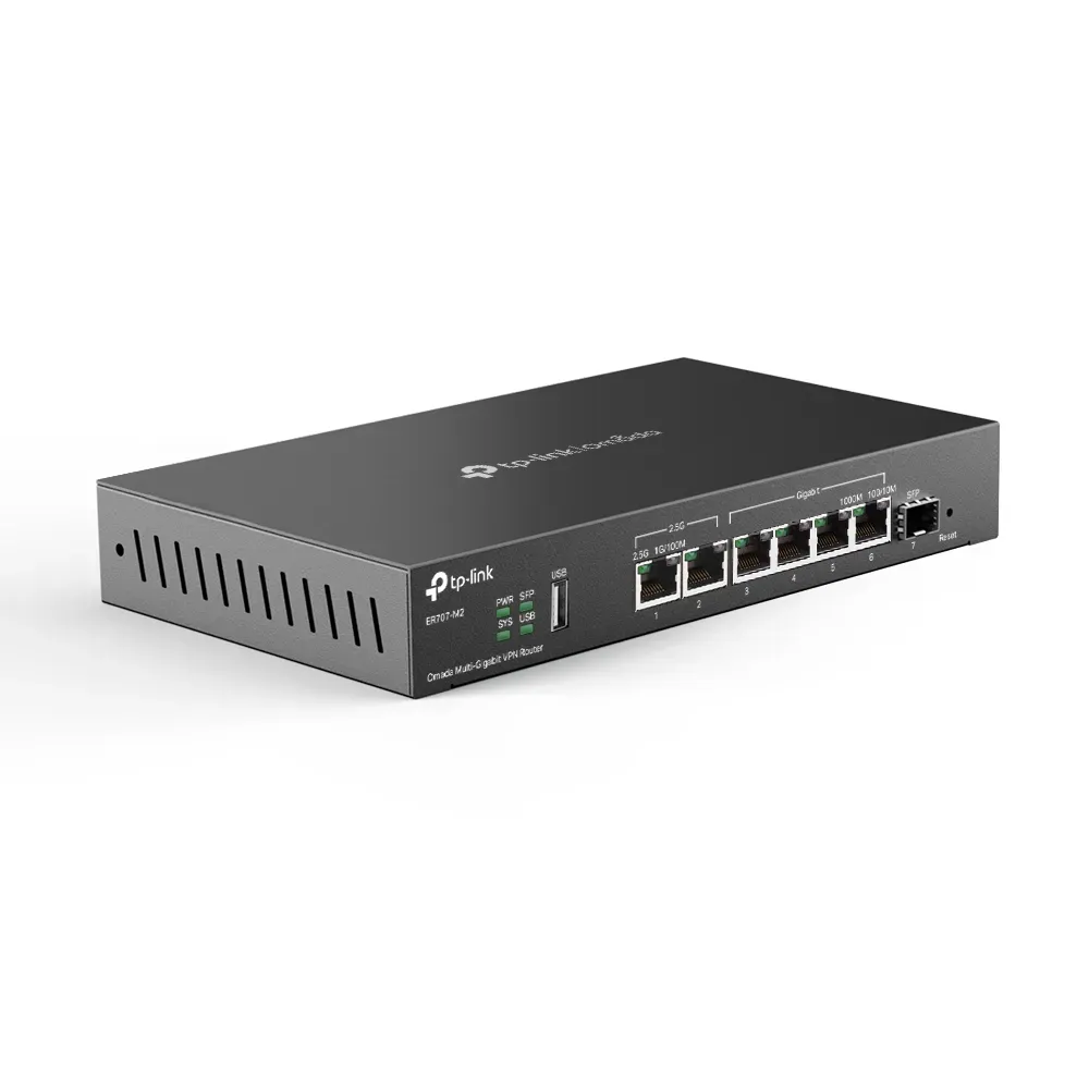 Omada by tp-link ER707-M2 - SafeStream™ Gigabit Multi-WAN VPN Router PORT: 1× 2.5 GbE – Bild 2