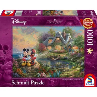 Thomas Kinkade: Painter of Light – Disney, Sweethearts Mickey & Minnie, Puzzle Thomas Kinkade: Painter of Light – Disney, Sweethearts Mickey & Minnie, Puzzle