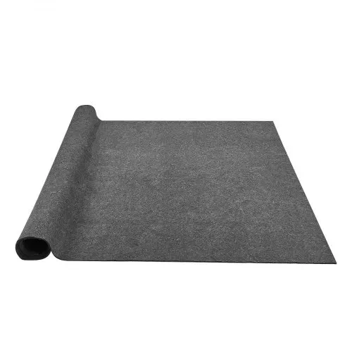 VEVOR Teppichbelag, 275x366cm, Teppichfliesen, schützende Polsterung, 6mm dick, Filz mit doppelter Oberfläche, Bodenbelag, Premium-Komfort-Teppichunterlage, Teppichpolster, sicher für alle Böden, grau – Bild 8