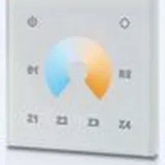 Synergy 21 LED Serie EOS 05 Wanddimmer dual white (CCT) touch 4 Zonen Synergy 21 LED Serie EOS 05 Wanddimmer dual white (CCT) touch 4 Zonen