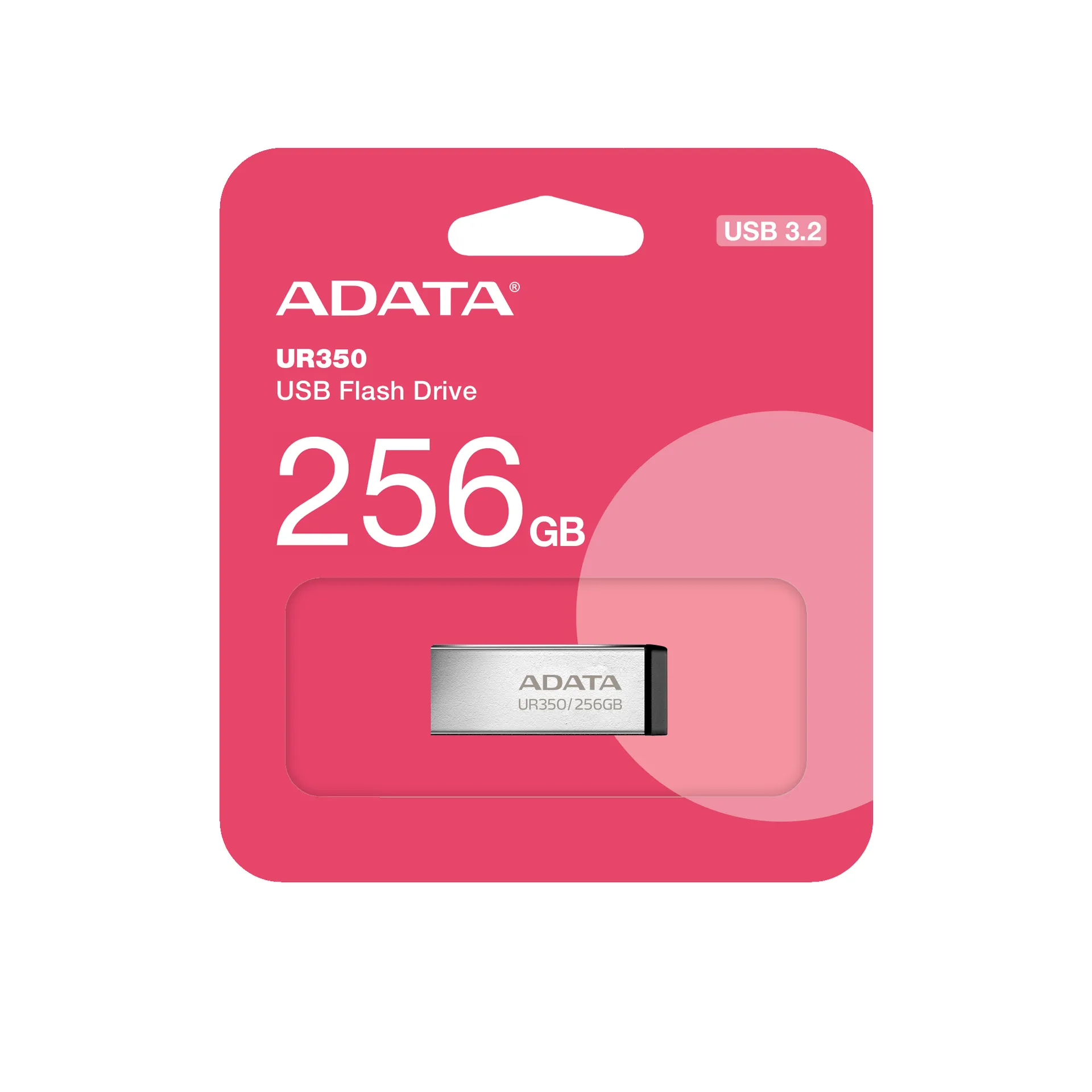 ADATA UR350 USB-Stick 256 GB USB Typ-A 3.2 Gen 1 (3.1 Gen 1) Schwarz, Silber – Bild 5