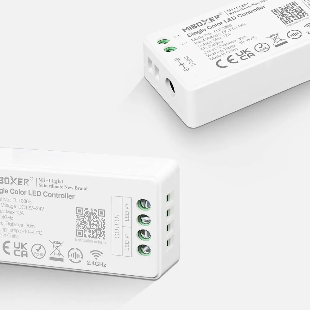 MiBoxer FUT036S LED Controller S-Serie Single color 2.4G dimm DC12/24V – Bild 2