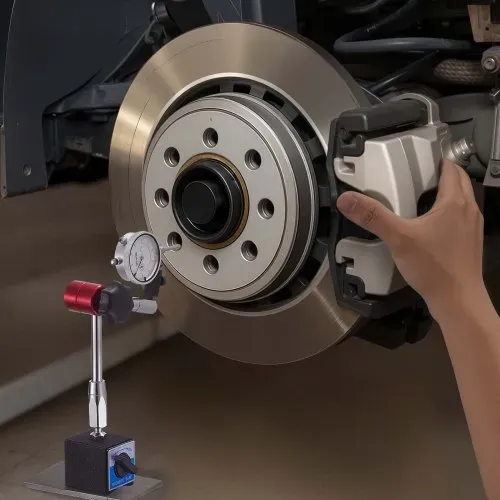 VEVOR Messuhr mit Magnetstativ, Magnetfuß, 0,03 mm Genauigkeit, 0–25,4 mm Bereich, Messuhrhalter, professionell für die Maschineneinrichtung, Messung schmaler Bereiche, leicht abzulesen – Bild 7
