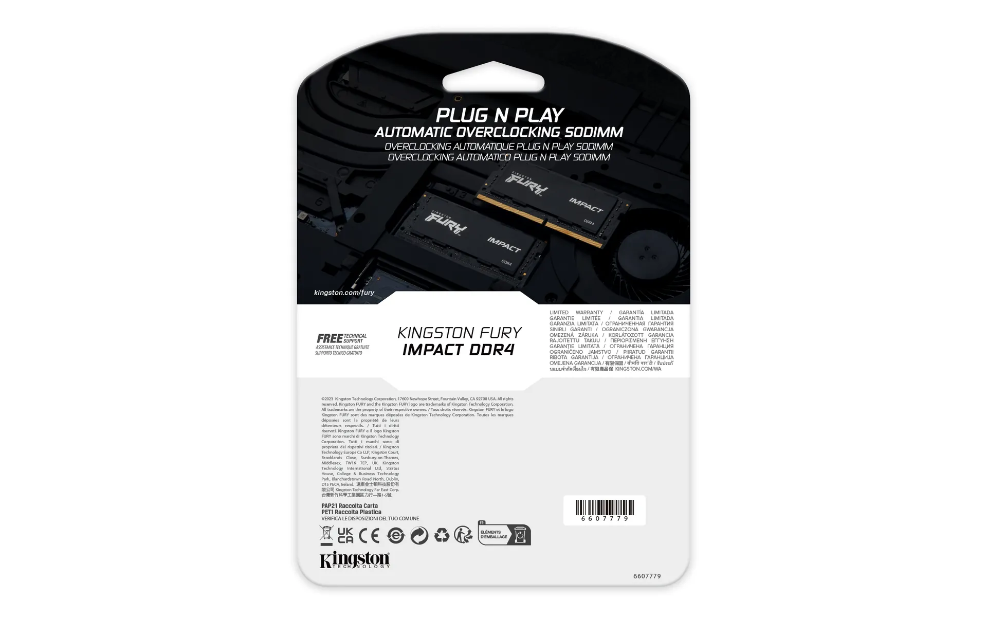 Kingston Technology FURY 32GB 3200MT/s DDR4 CL20 SODIMM Impact – Bild 4