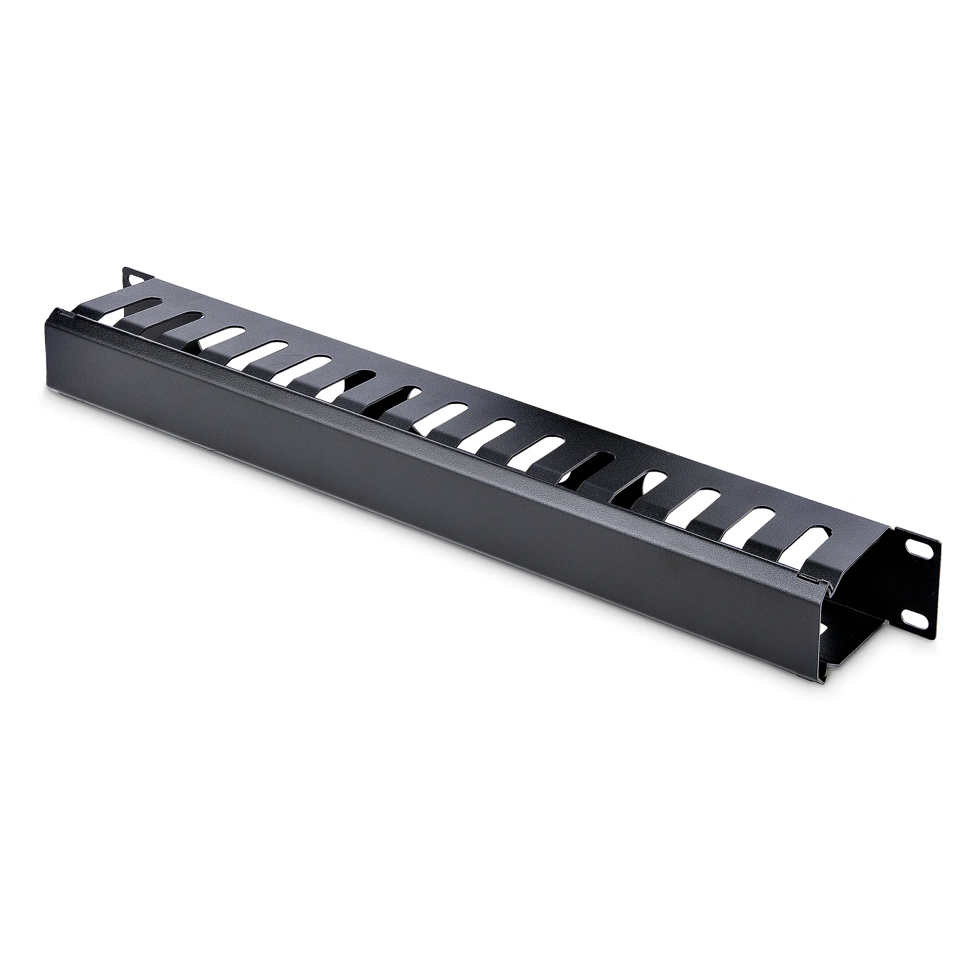 StarTech.com Horizontaler 1HE Rack Finger Kabelkanal mit Abdeckung – 19″ Netzwerk/serverschrank Finger Kabelführung Panel – geschlitzter Kabelkanal mit Abdeckung StarTech.com Horizontaler 1HE Rack Finger Kabelkanal mit Abdeckung – 19″ Netzwerk/serverschrank Finger Kabelführung Panel – geschlitzter Kabelkanal mit Abdeckung