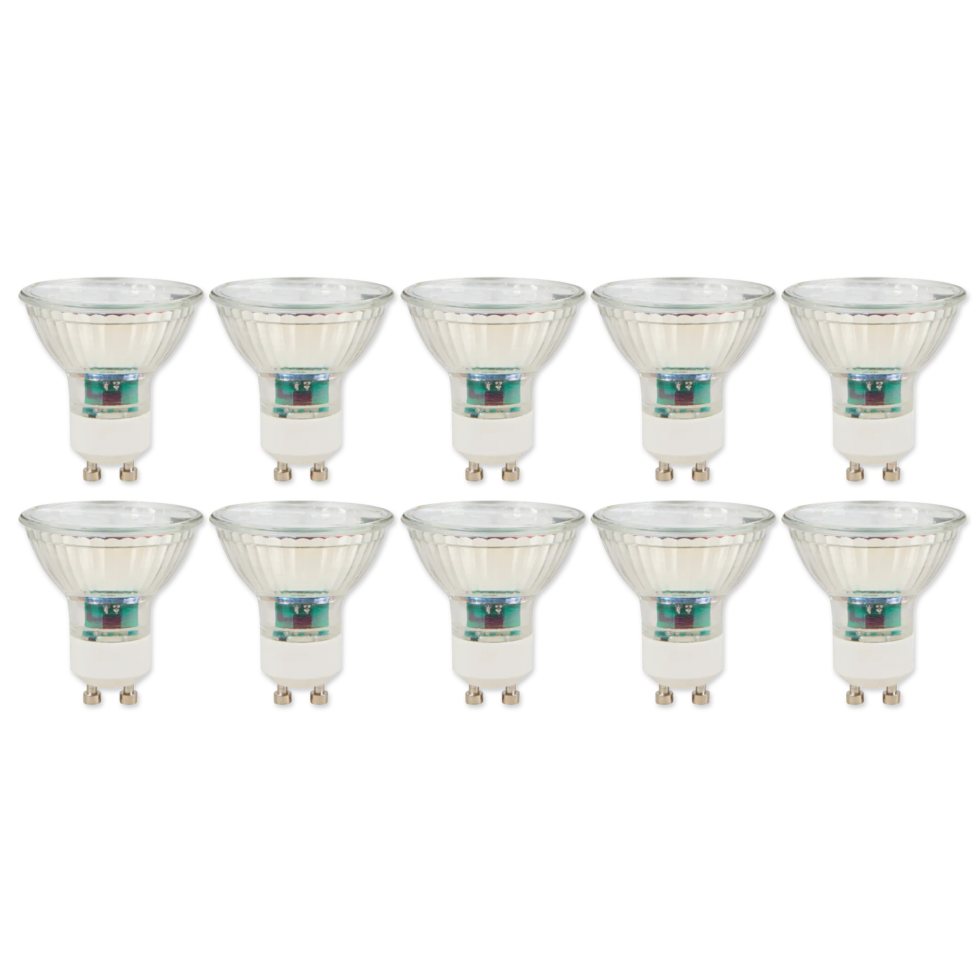 LED-Strahler McShine “SP50-10“, GU10, 5W, 400 lm, warmweiß, 10er-Pack LED-Strahler McShine “SP50-10“, GU10, 5W, 400 lm, warmweiß, 10er-Pack