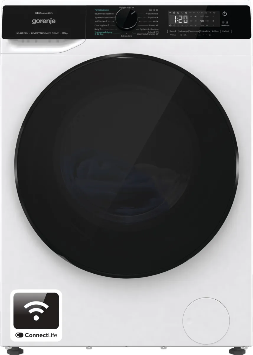 Gorenje Waschtrockner WD2PA854ADW/DE BK070 Gorenje Waschtrockner WD2PA854ADW/DE BK070
