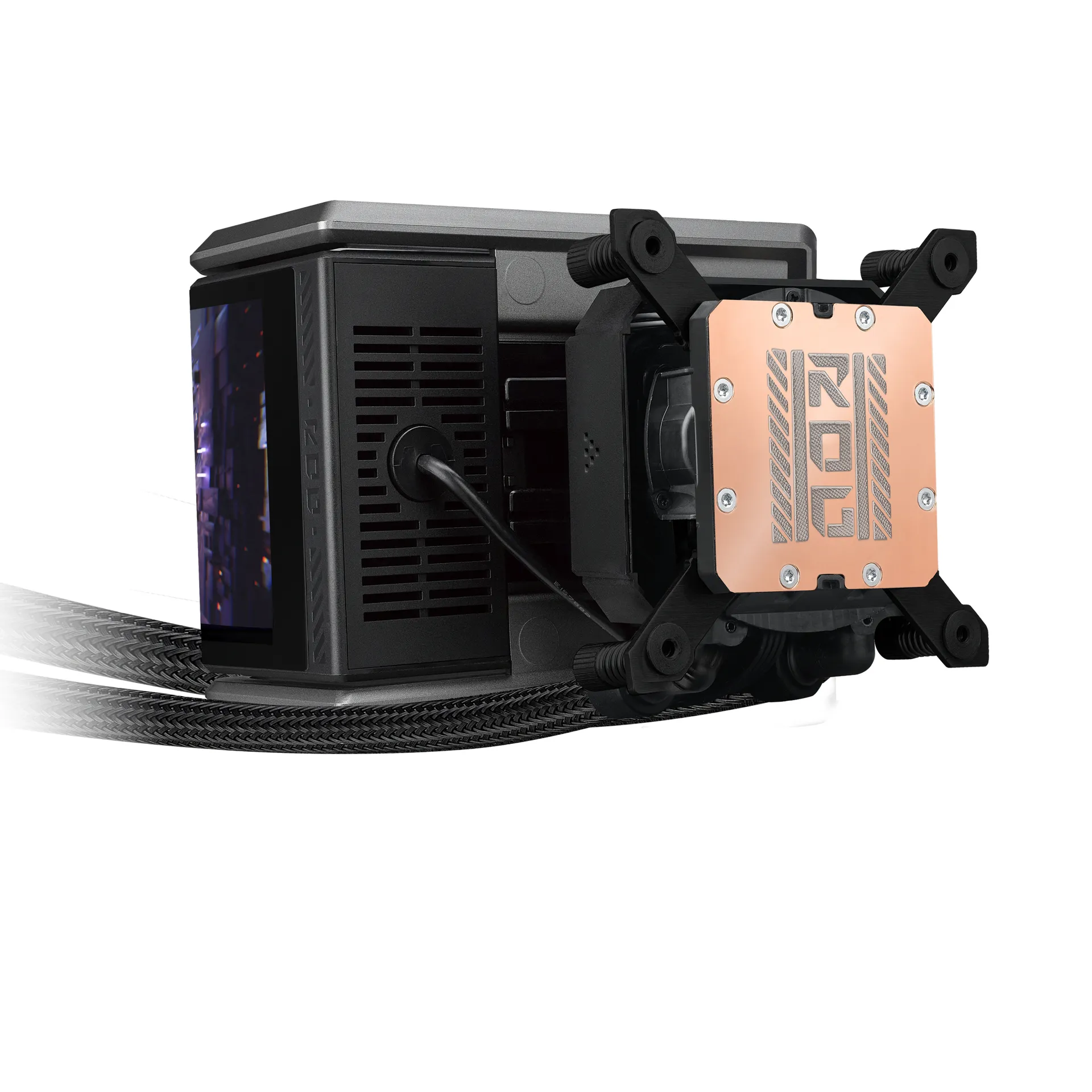 ASUS ROG RYUO IV 360 ARGB Prozessor All-in-One-Flüssigkeitskühler 12 cm Schwarz – Bild 2