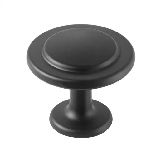VEVOR Möbelknöpfe, 30er-Pack, 31 mm, Schrankknöpfe aus schwarzer Zinklegierung, massive Küchenknöpfe, Schubladenknöpfe, Knauf mit Schrauben für Badezimmer, Schränke, Schubladen, Küche – Bild 8