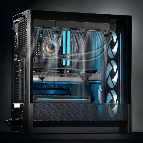 VEVOR CPU-Flüssigkeitskühler, AIO-CPU-Wasserkühler, 3x 120 mm PWN-Lüfter, Pumpe & 53 mm LCD-Display, max. 2200 U/min CPU-Kühlerlüfter, kompatibel mit Intel 115X/1366/2011/1700/1200, AMD AM4/AM5 – Bild 7