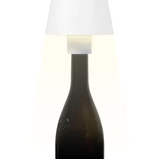 Synergy 21 LED Tischleuchte Akku für Flaschen, outdoor IP54, Touch Switch dimmbar, weiss Synergy 21 LED Tischleuchte Akku für Flaschen, outdoor IP54, Touch Switch dimmbar, weiss