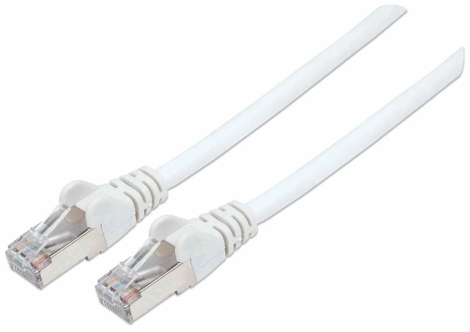 Intellinet Netzwerkkabel mit Cat6a-Stecker und Cat7-Rohkabel, S/FTP, 100% Kupfer, LS0H, 3 m, weiß Intellinet Netzwerkkabel mit Cat6a-Stecker und Cat7-Rohkabel, S/FTP, 100% Kupfer, LS0H, 3 m, weiß