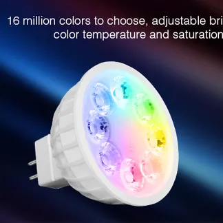 MiBoxer FUT104 LED Retrofit GX5,3 4W RGB-WW (RGB-CCT) Lampe mit Funk und WLAN MiBoxer FUT104 LED Retrofit GX5,3 4W RGB-WW (RGB-CCT) Lampe mit Funk und WLAN