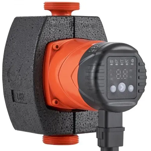 VEVOR Warmwasser-umwälzpumpe, Energieeffizient, Hocheffiziente Heizungspumpe, Ecm-permanentmagnetmotor, 220V, 45W, 60L/min Max. Durchflussrate, 6M Max. Förderhöhe, 3,81 cm Gewindeanschluss, 5 Intelligente Steuerungsmodi, Geräuscharm – Bild 10