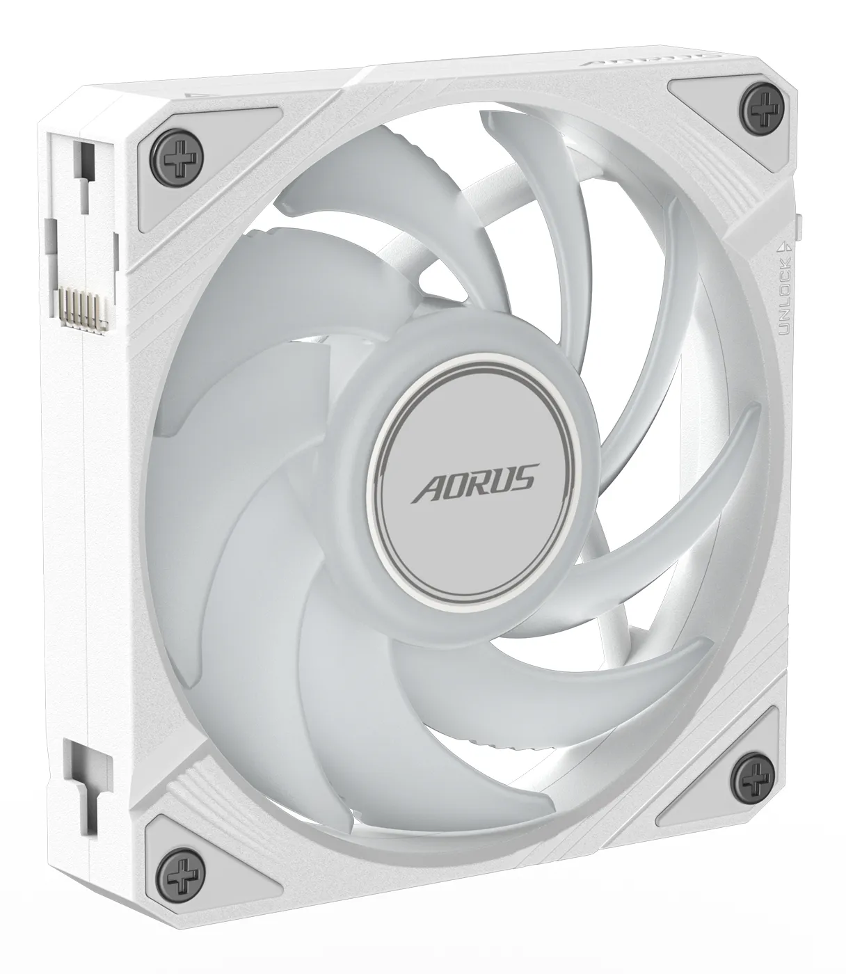 GIGABYTE AORUS EZ CHAIN FAN 120 ICE Hauptplatine Ventilator 12 cm Weiß 1 Stück(e) – Bild 6