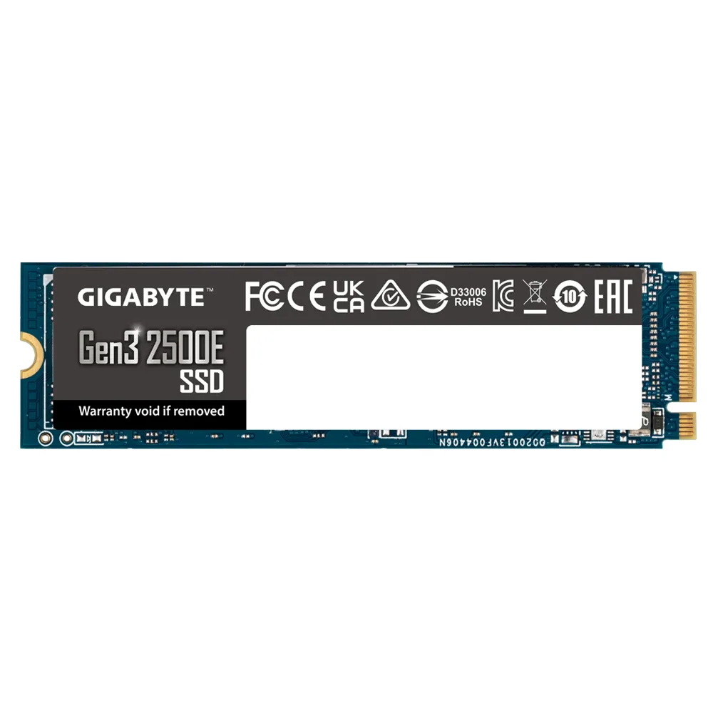GIGABYTE Gen3 2500E SSD 500GB M.2 PCI Express 3.0 NVMe – Bild 2