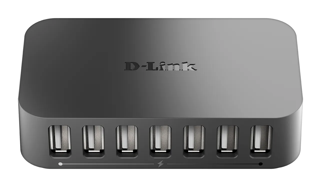 D-Link DUB-H7 USB 2.0 Type-B 480 Mbit/s Schwarz D-Link DUB-H7 USB 2.0 Type-B 480 Mbit/s Schwarz
