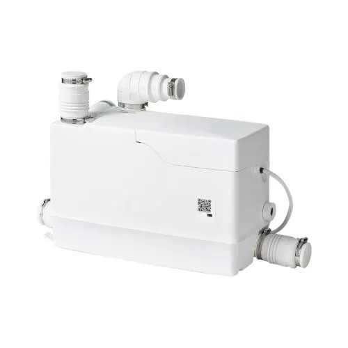 VEVOR Hebeanlage 800 W 12000 L/h Abwasserhebeanlage mit 10 m Förderhöhe, Abwasserpumpe mit 3 Einlässen zur Abwasserentsorgung in Keller Küche Spüle Dusche Badewanne und Waschküche – Bild 10