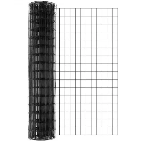VEVOR Maschendrahtzaun 1220x15240mm verzinkte Maschendrahtrolle, Drahtzaun, Metalldrahtgeflecht mit Vinylbeschichtung für Hühnerstallbarrieren, Kaninchen- und Schlangenzäune, Geflügelgehege – Bild 9