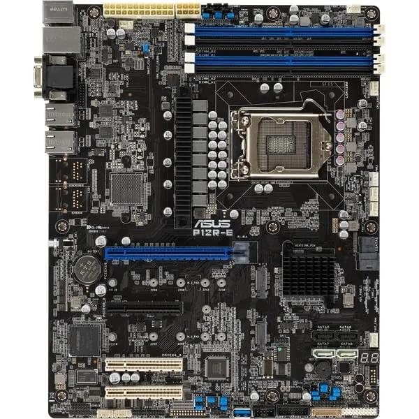 ASUS P12R-E Intel C256 LGA 1200 (Socket H5) ATX ASUS P12R-E Intel C256 LGA 1200 (Socket H5) ATX