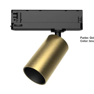 Synergy 21 LED Track-Serie für Stromschiene VLF-Serie Wechselgehäuse brushed gold Synergy 21 LED Track-Serie für Stromschiene VLF-Serie Wechselgehäuse brushed gold