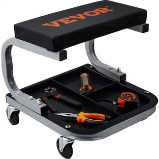 VEVOR KFZ Werkstatt Rollbrett Werkstattliege, Montageliege Werkstatthocker 36 x 36 x 36 cm Montagerollbrett mit 36 x 18 x 4 cm Sitz, Stahl + PU Werkstatthocker bis 113 kg Belastbar Reparierte Hocker VEVOR KFZ Werkstatt Rollbrett Werkstattliege, Montageliege Werkstatthocker 36 x 36 x 36 cm Montagerollbrett mit 36 x 18 x 4 cm Sitz, Stahl + PU Werkstatthocker bis 113 kg Belastbar Reparierte Hocker