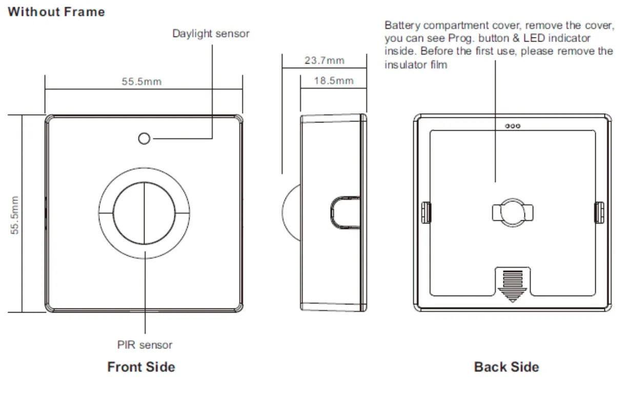 Synergy 21 LED Serie EOS 10 ZigBee PIR Sensor 4in1 – Bild 2