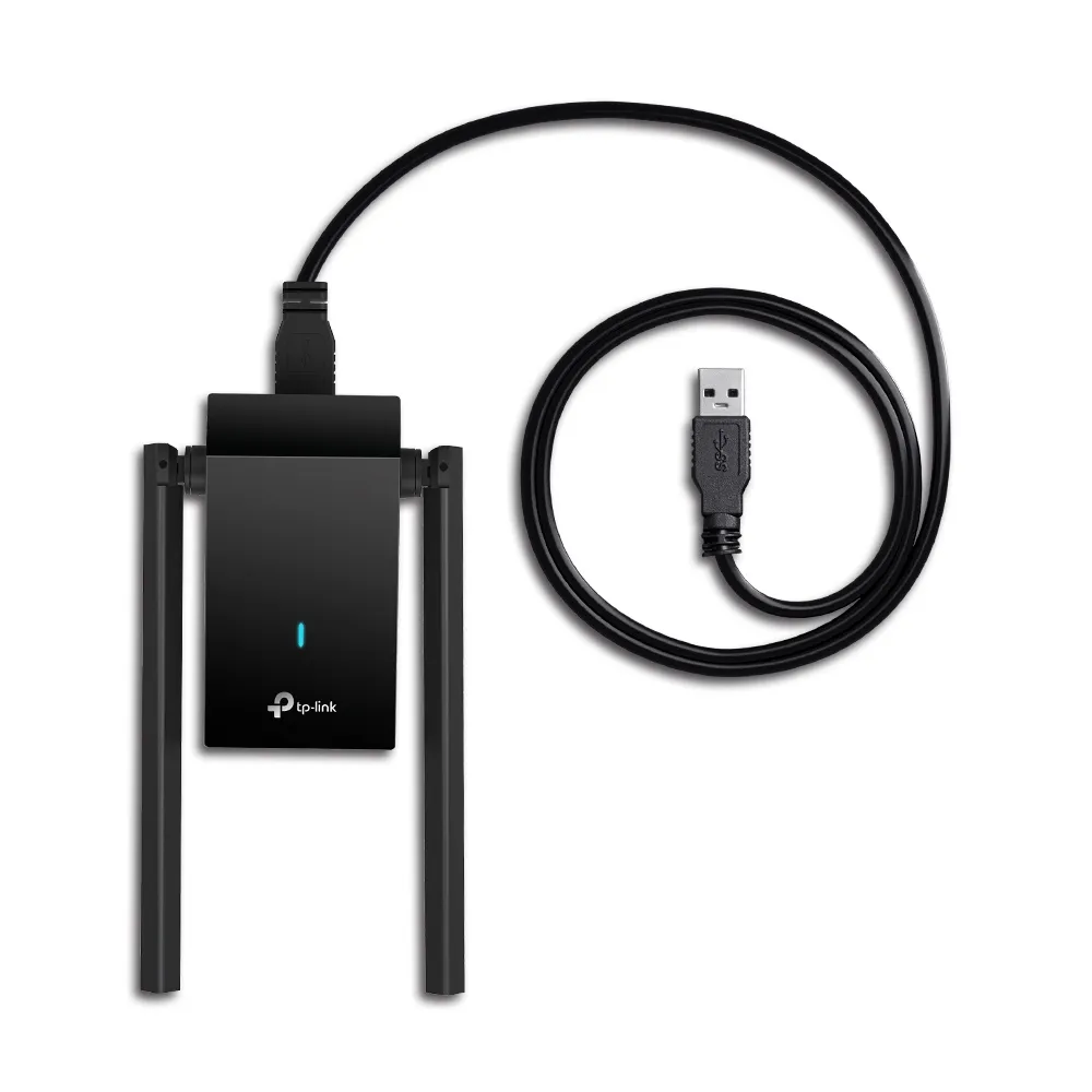 TP-Link AX1800 Drahtloser USB-Adapter mit zwei Antennen und hoher Verstärkung – Bild 3