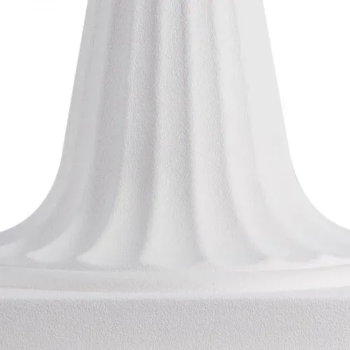 VEVOR Blumenspindel aus Kunststoff, 25x42 cm, 2er-Pack, Pflanzpokal. Pflanzkübel, Pflanzschale, weiße Blumentöpfe, für die Veranda, Hochzeit, Party, Zuhause, Bühne, Balkon, Terrassendekoration – Bild 10