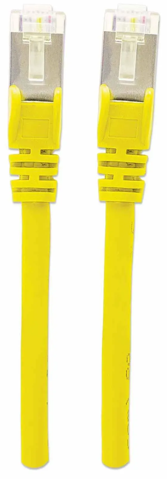 Intellinet Netzwerkkabel mit Cat6a-Stecker und Cat7-Rohkabel, S/FTP, 100% Kupfer, LS0H, 5 m, gelb – Bild 4