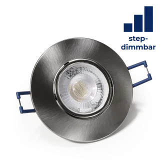 LED-Einbauleuchte McShine “EL-313D“ 4,5W, 450Lumen, 3000K, step-dimmbar LED-Einbauleuchte McShine “EL-313D“ 4,5W, 450Lumen, 3000K, step-dimmbar
