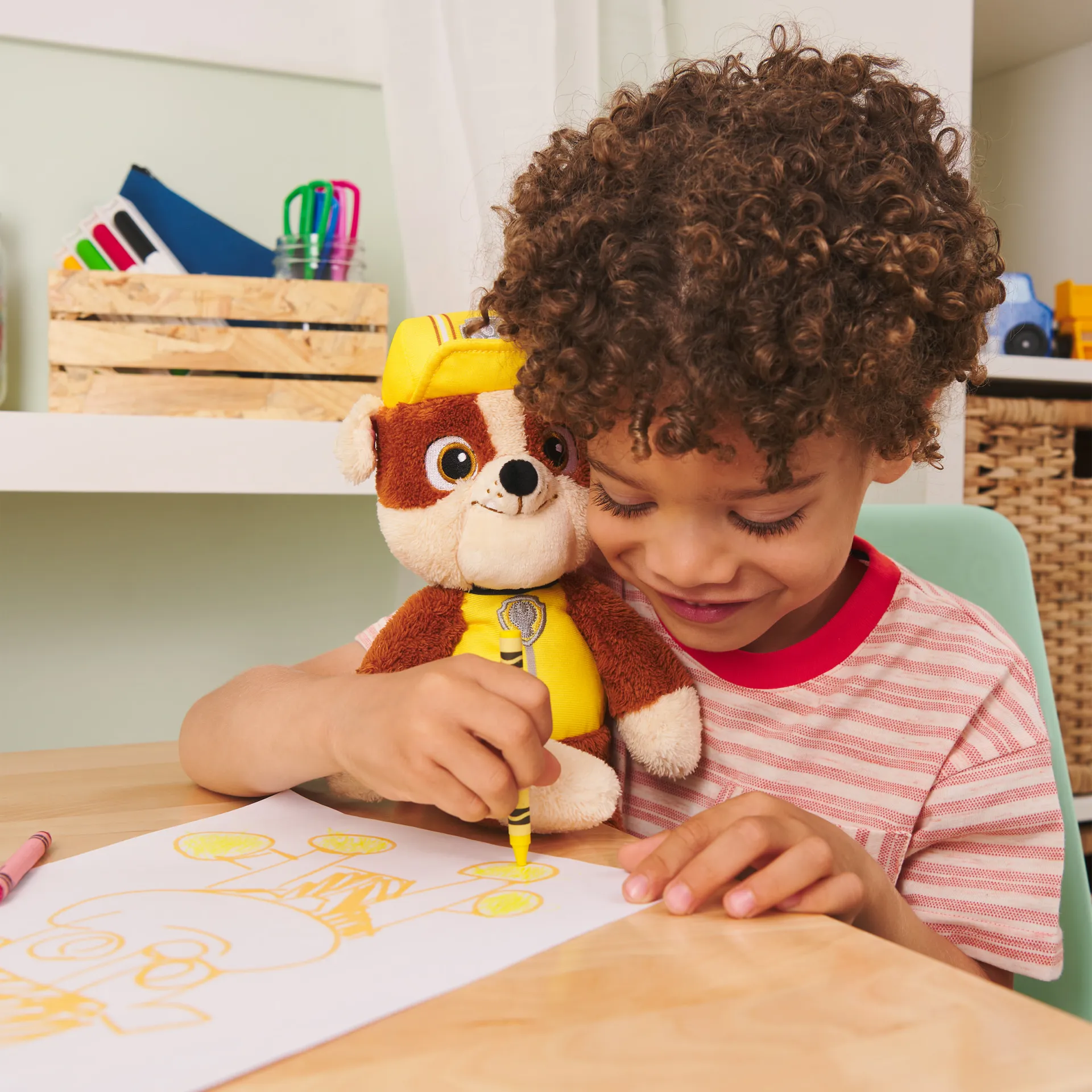 PAW Patrol Gund Schlenkerplüsch Rubble 30 cm – Bild 2