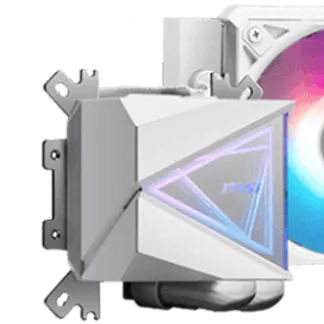 MSI MAG Coreliquid I360 WHITE Prozessor All-in-One-Flüssigkeitskühler 12 cm Weiß 1 Stück(e) MSI MAG Coreliquid I360 WHITE Prozessor All-in-One-Flüssigkeitskühler 12 cm Weiß 1 Stück(e)