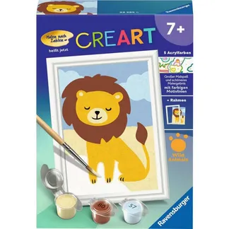CreArt – Kleiner Löwe, Malen CreArt – Kleiner Löwe, Malen