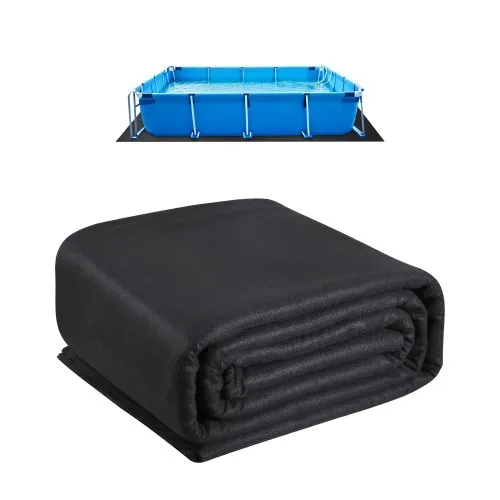 VEVOR Rechteckige Poolunterlage, 3,6 x 7,3 m, Bodenplane für oberirdische Schwimmbecken, extra dicke Bodenschutzplane, Poolmatte aus Geotextilmaterial, verlängert die Lebensdauer der Folie VEVOR Rechteckige Poolunterlage, 3,6 x 7,3 m, Bodenplane für oberirdische Schwimmbecken, extra dicke Bodenschutzplane, Poolmatte aus Geotextilmaterial, verlängert die Lebensdauer der Folie
