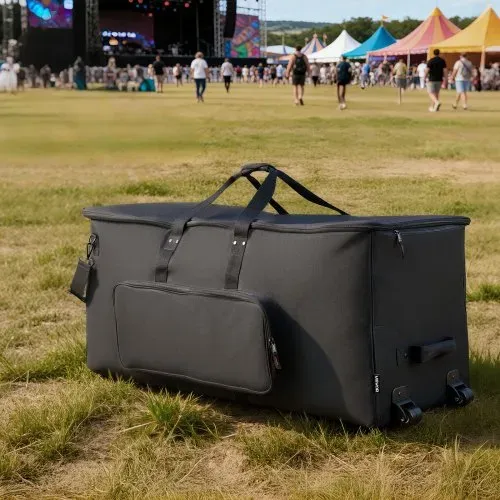 VEVOR Schlagzeugtasche, Drummer Hardware Bag, 1010x510x440 mm, mit 6 herausnehmbaren Trennwänden, Rollen & 3 Außentaschen, wasserabweisend & gepolstert, sicherer Transport von Equipment & Instrumente – Bild 7