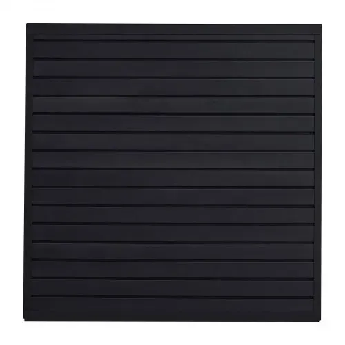 VEVOR Werkzeugwand 1230x1235x20 mm, PVC-Garagen-Lamellenwand, 136 kg pro Platte, schwarzer Wandorganizer, Lamellenwandpaneel mit Kupplungsstruktur & DIY-Zuschnitt, geeignet für Lagerung & Präsentation – Bild 9