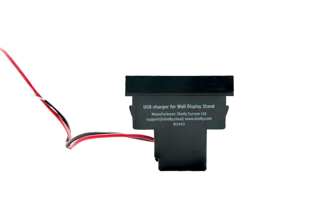 Shelly · Unterputz Zubehör · USB · Charger schwarz – Bild 6
