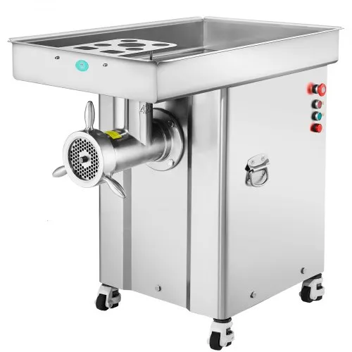 VEVOR kommerzieller Fleischwolf 16,65 kg/min 4000 W elektrischer Fleischwolf mit Klingen & Mahlplatten, elektrische Wurstmaschine, gewerblicher Fleischwolf Edelstahl für Küche Restaurant Metzgerei VEVOR kommerzieller Fleischwolf 16,65 kg/min 4000 W elektrischer Fleischwolf mit Klingen & Mahlplatten, elektrische Wurstmaschine, gewerblicher Fleischwolf Edelstahl für Küche Restaurant Metzgerei