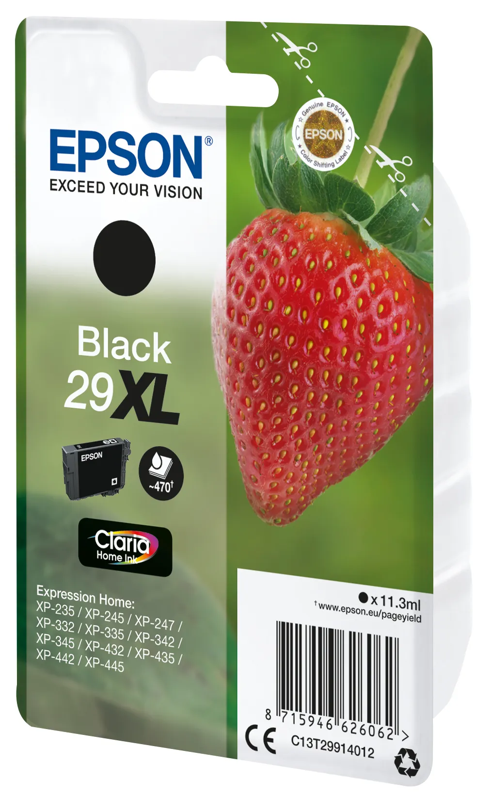 Epson Strawberry Singlepack Black 29XL Claria Home Ink – Bild 2